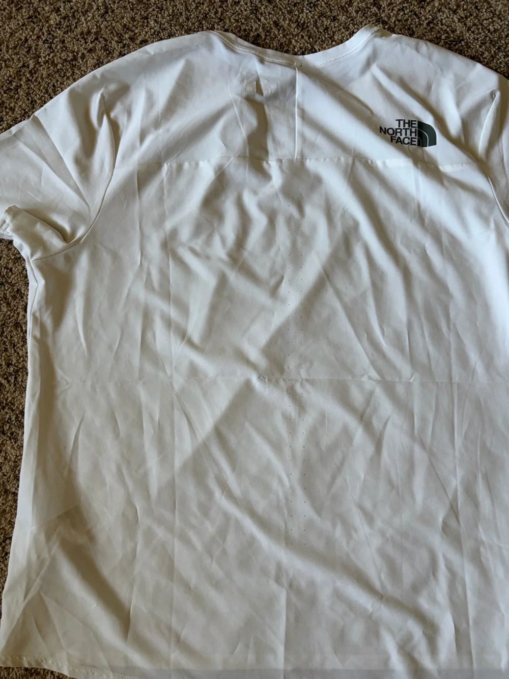 The North Face White Short Sleeve Performance Tee